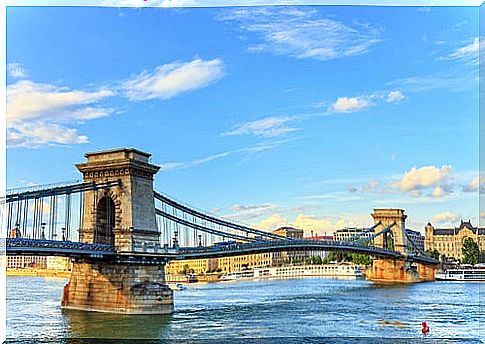 Chain Bridge in Budapest