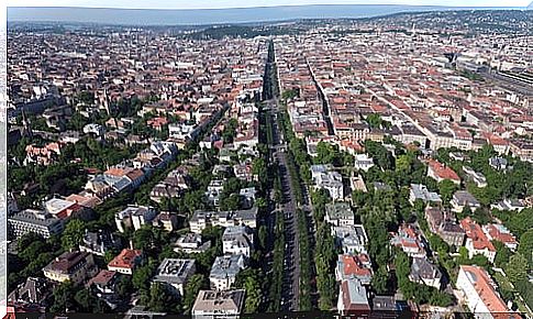 Andrassy Avenue in Budapest