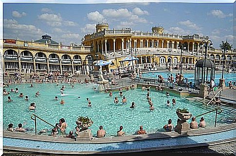 Széchenyi Baths in Budapest