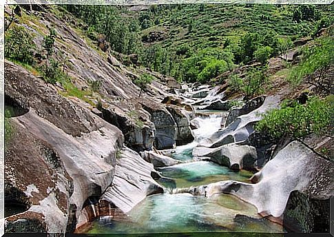 Los Pilones on the hiking routes through the Jerte Valley