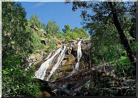 Caozo waterfall in the Jerte Valley