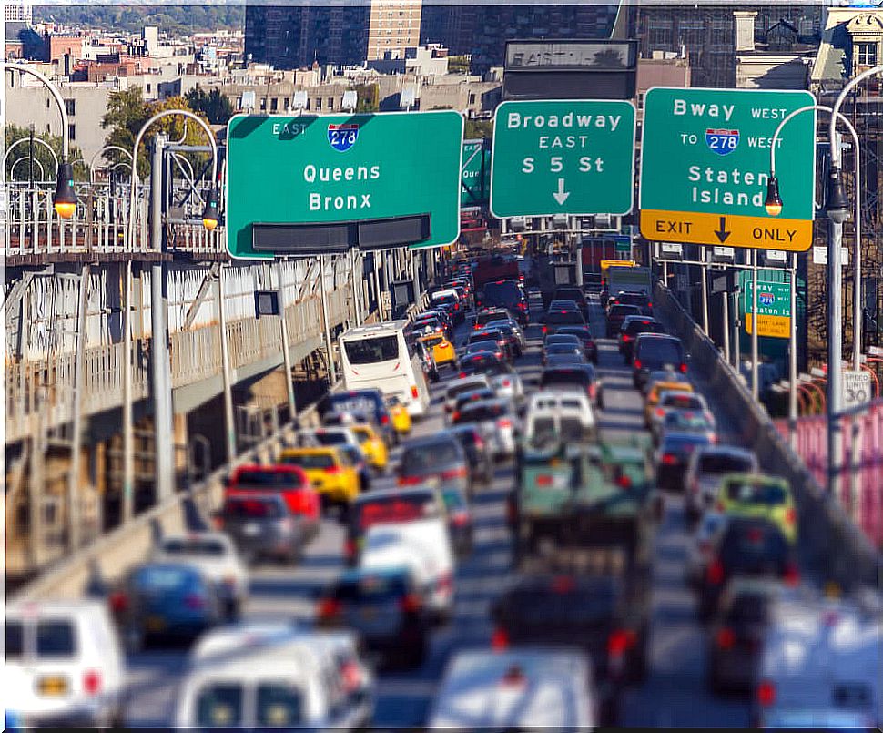 Getting to New York from Washington, access road