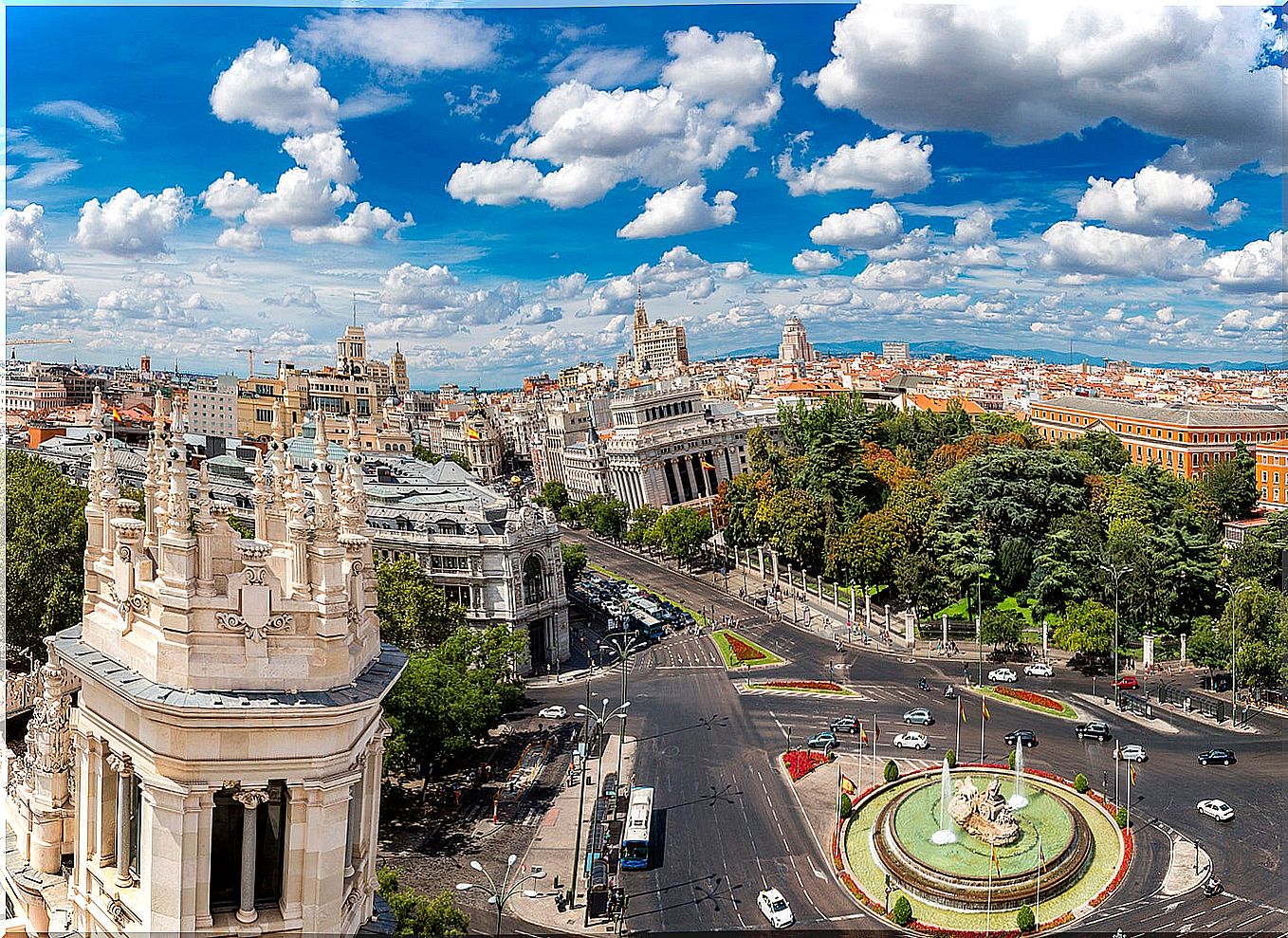 Plaza de Cibeles in Madrid