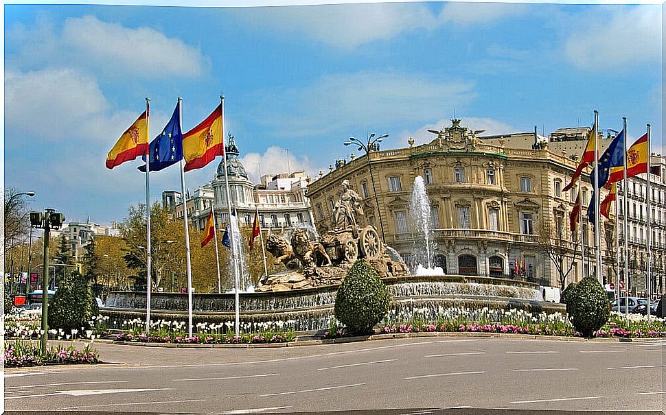 Plaza de Cibeles in Madrid