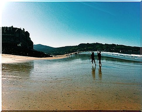 Couple on the beach