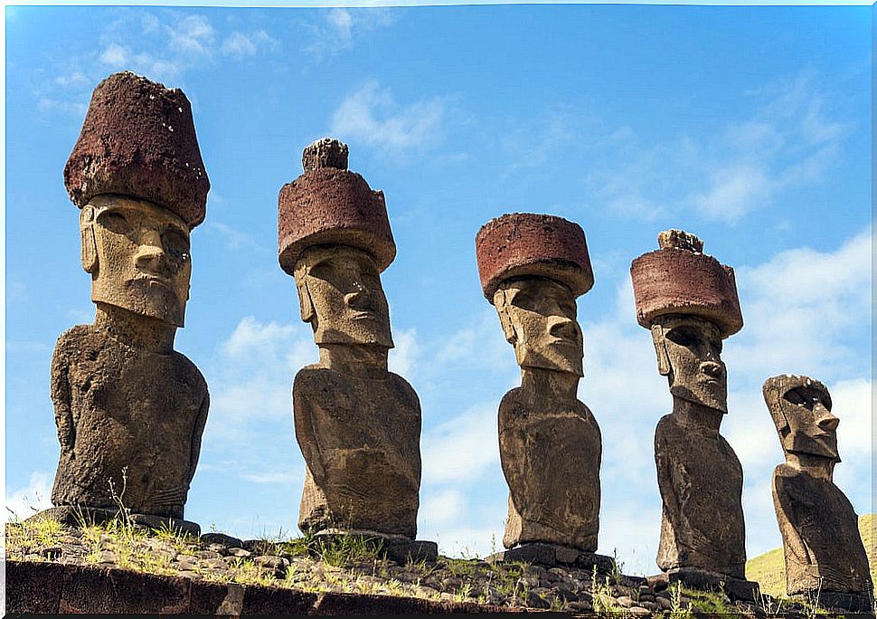 Moai of Easter Island