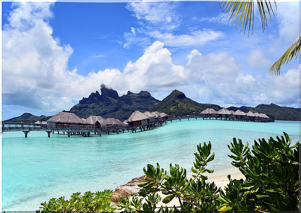 Lagoon in Bora Bora