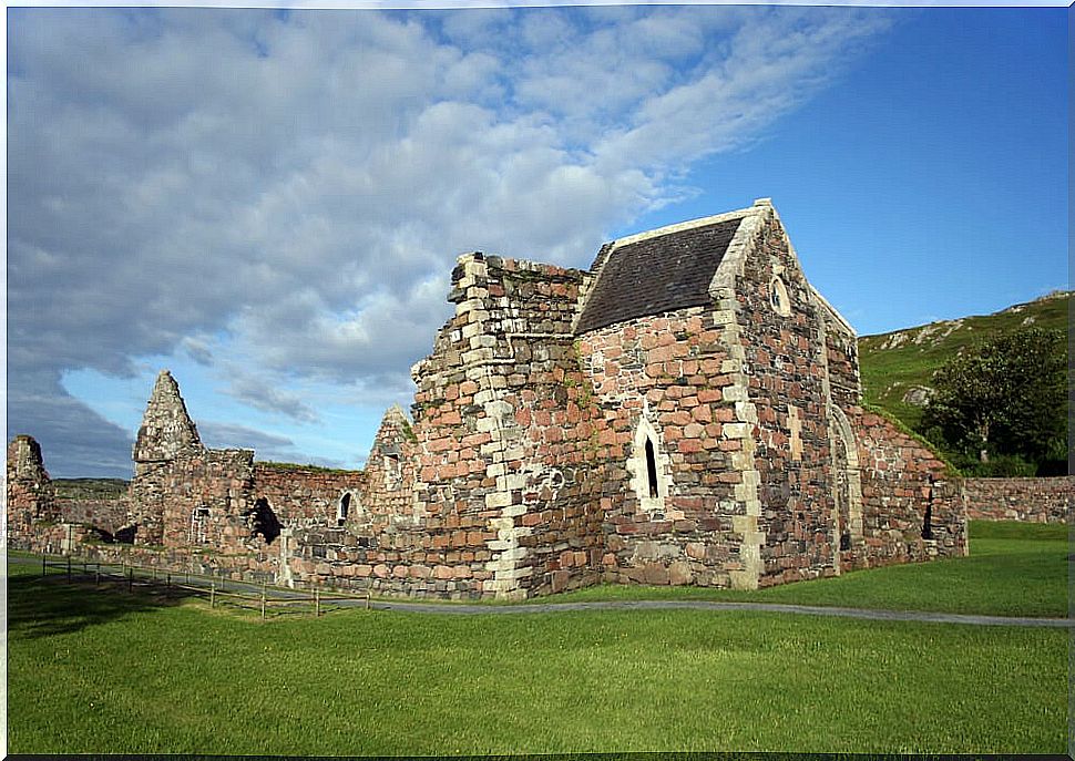 Iona Nunnery, on the Isle of Iona.