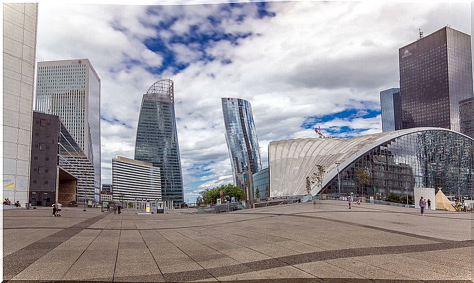 La Défense neighborhood in Paris