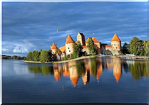 Trakai Castle in Lithuania