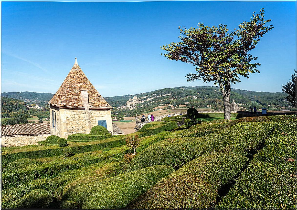 Marqueyssac, beautiful gardens in France