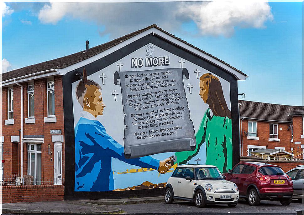 Murals in Belfast