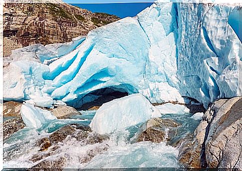 Jostedal glacier in Norway