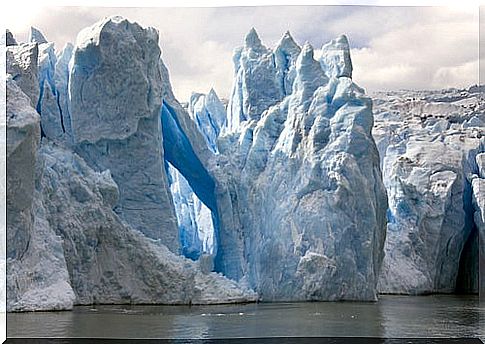 Gray Glacier in Chile