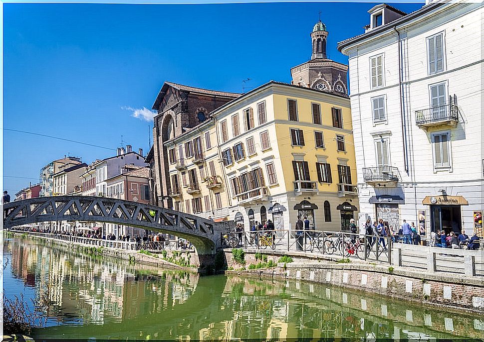 Naviglio Grande in Milan