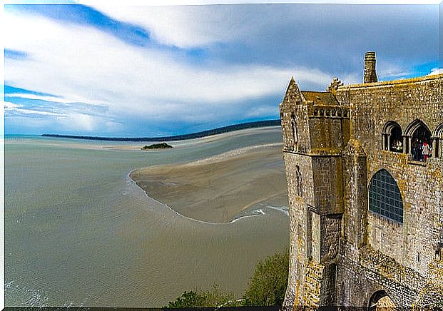 View from Mont Saint Michel