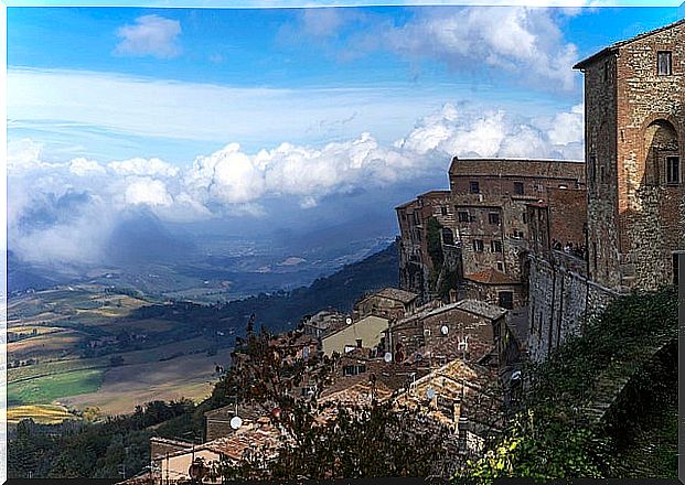 View of Montepulciano