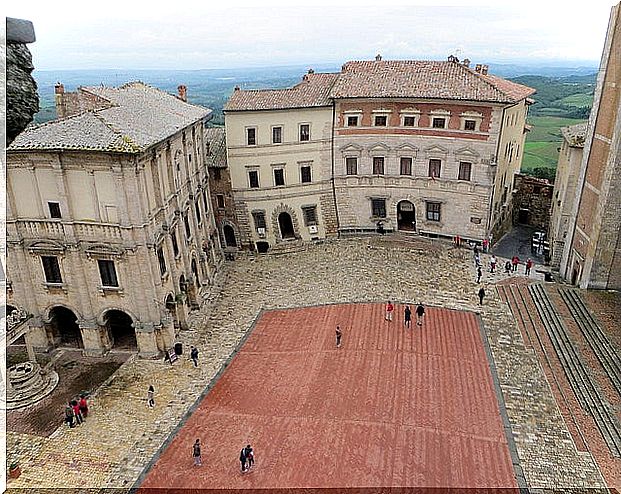 Piazza Grande of Montepulciano