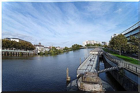 Canal in Nantes