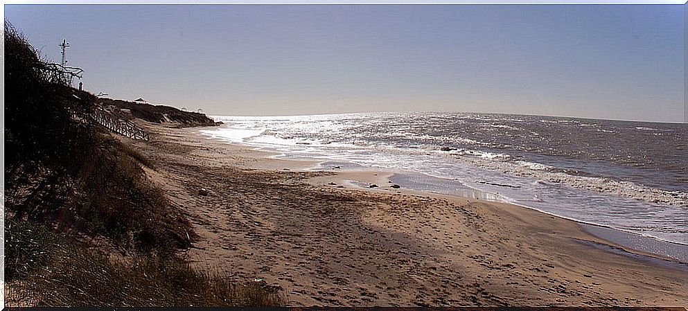 Punta Candor beach, one of Cádiz's nudist beaches