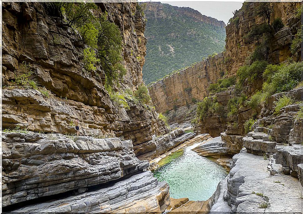 Hike through Paradise Valley, a natural beauty of Morocco.