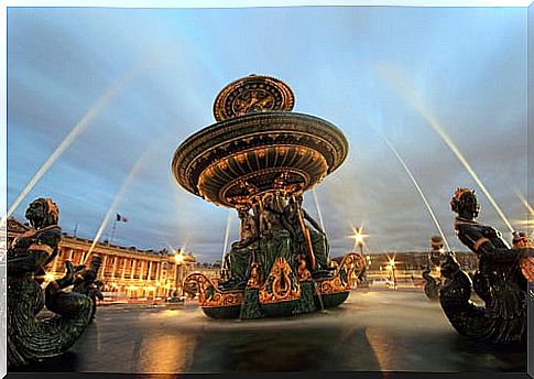 Fountain in the Place de la Concorde