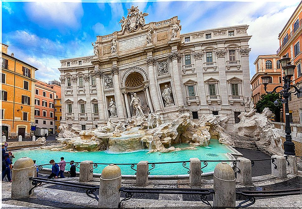 Trevi Fountain in Rome