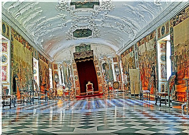 Rosenborg Castle interior