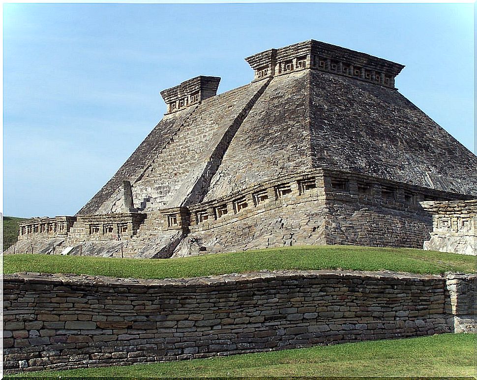 Pyramid in El Tajín