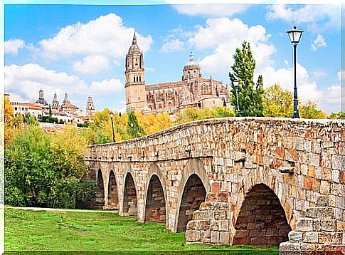 Strolling through Salamanca, a city that falls in love