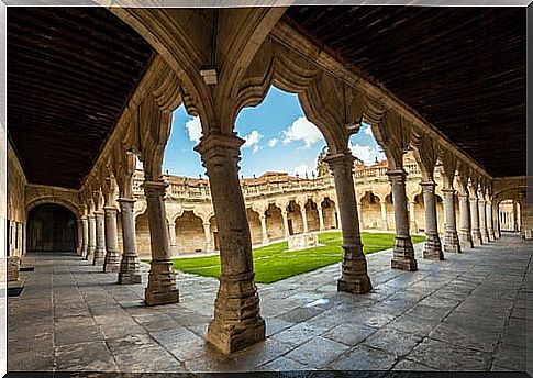 Cloister of the University of Salamanca