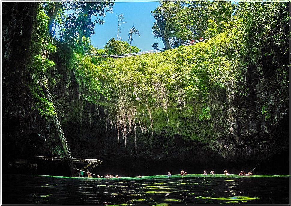 Swimming in To Sua, an unforgettable experience