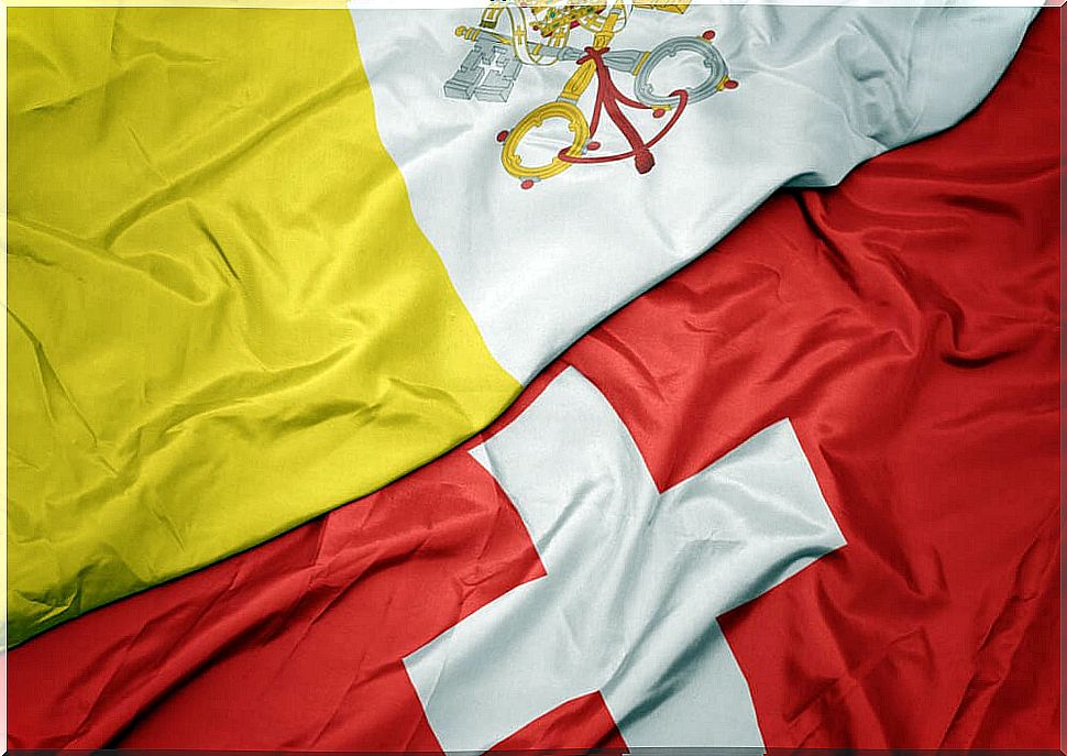 Switzerland and the Vatican, only countries with square flags