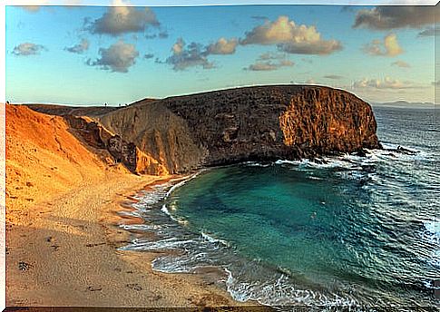 Papagayo beach in Lanzarote