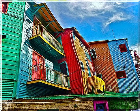 La Boca neighborhood in Buenos Aires