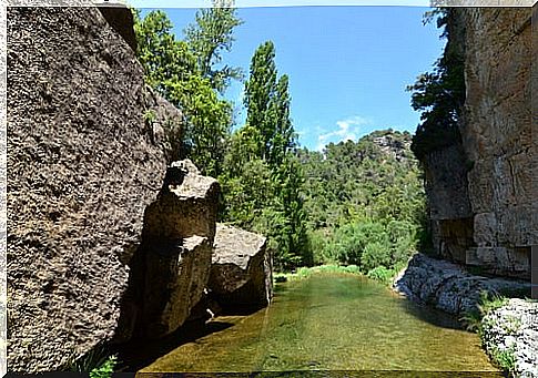 Natural pools of Spain