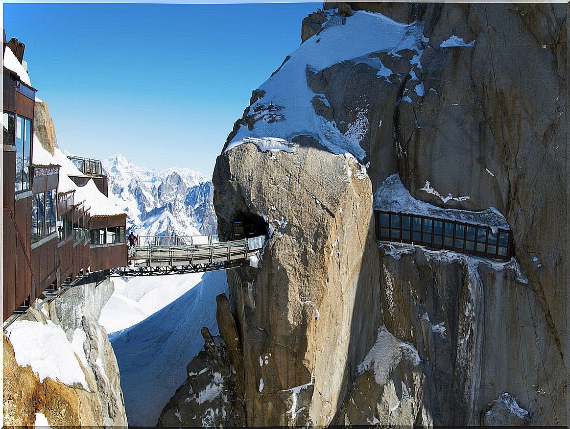 This viewpoint in the French Alps is one of the most impressive in the world.