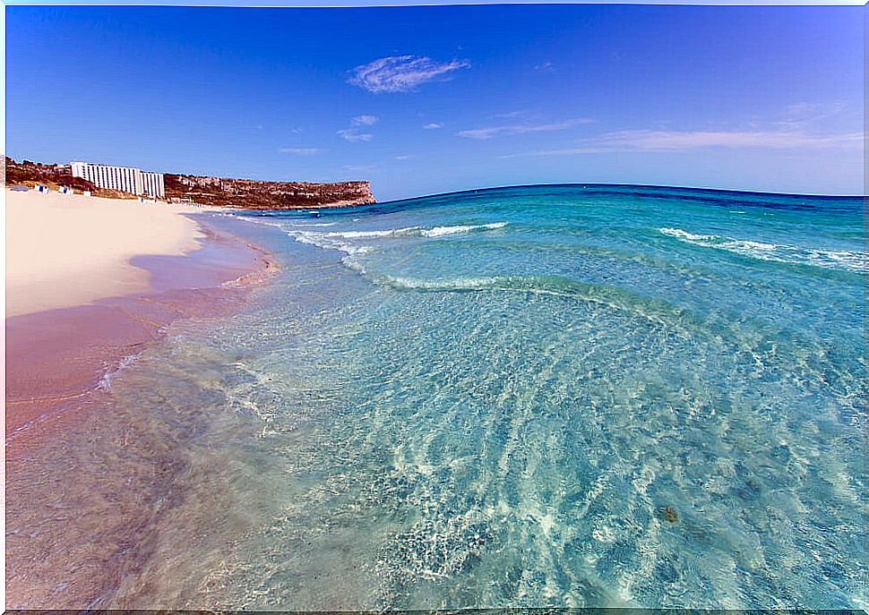 Cala Son Bou in Menorca