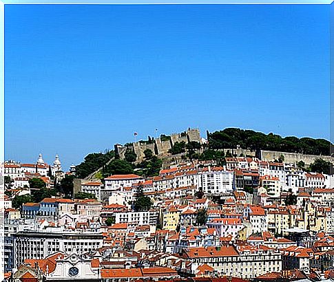 Viewpoint Sao Pedro Alcantara Lisbon