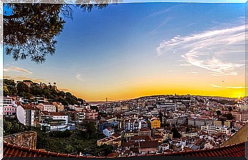 Lisbon from the Castelo de Sao Jorge