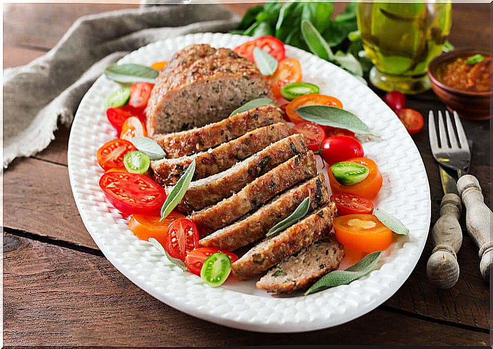 Meat Loaf, one of the dishes of the gastronomy of the United States