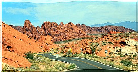 Highway in the Valley of Fire