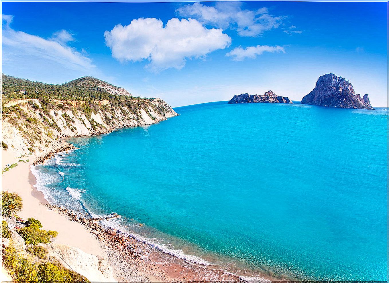 Es Vedra on the island of Ibiza