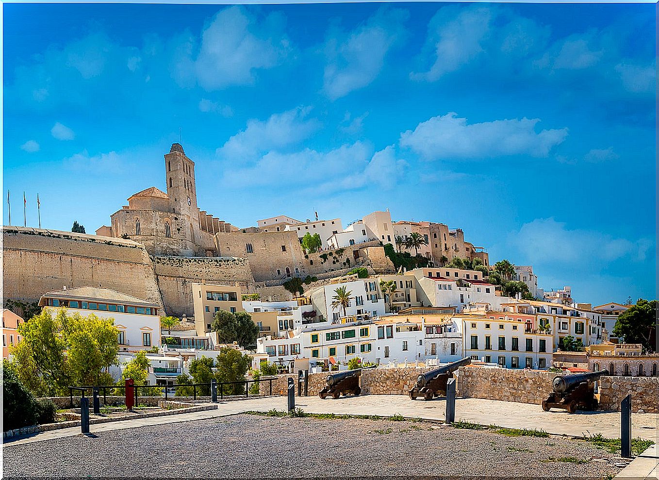 Dalt Vila on the island of Ibiza