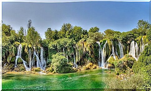 Kravice waterfalls