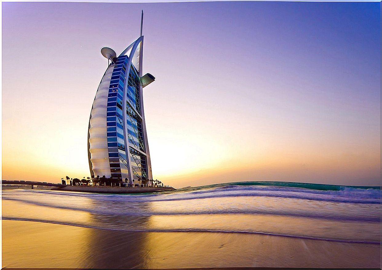 Burj Al Arab Hotel in Dubai 