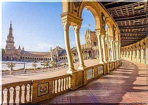 Plaza de España in Seville