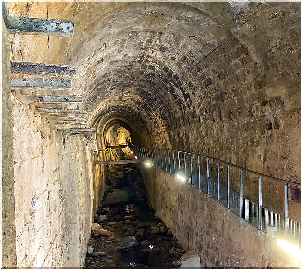 A walk through the vault of the Cerezuelo de Cazorla river