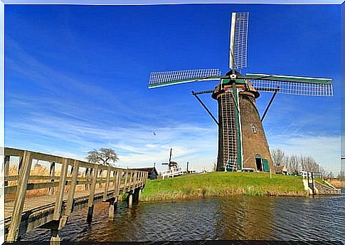 Mill in Kinderdijk