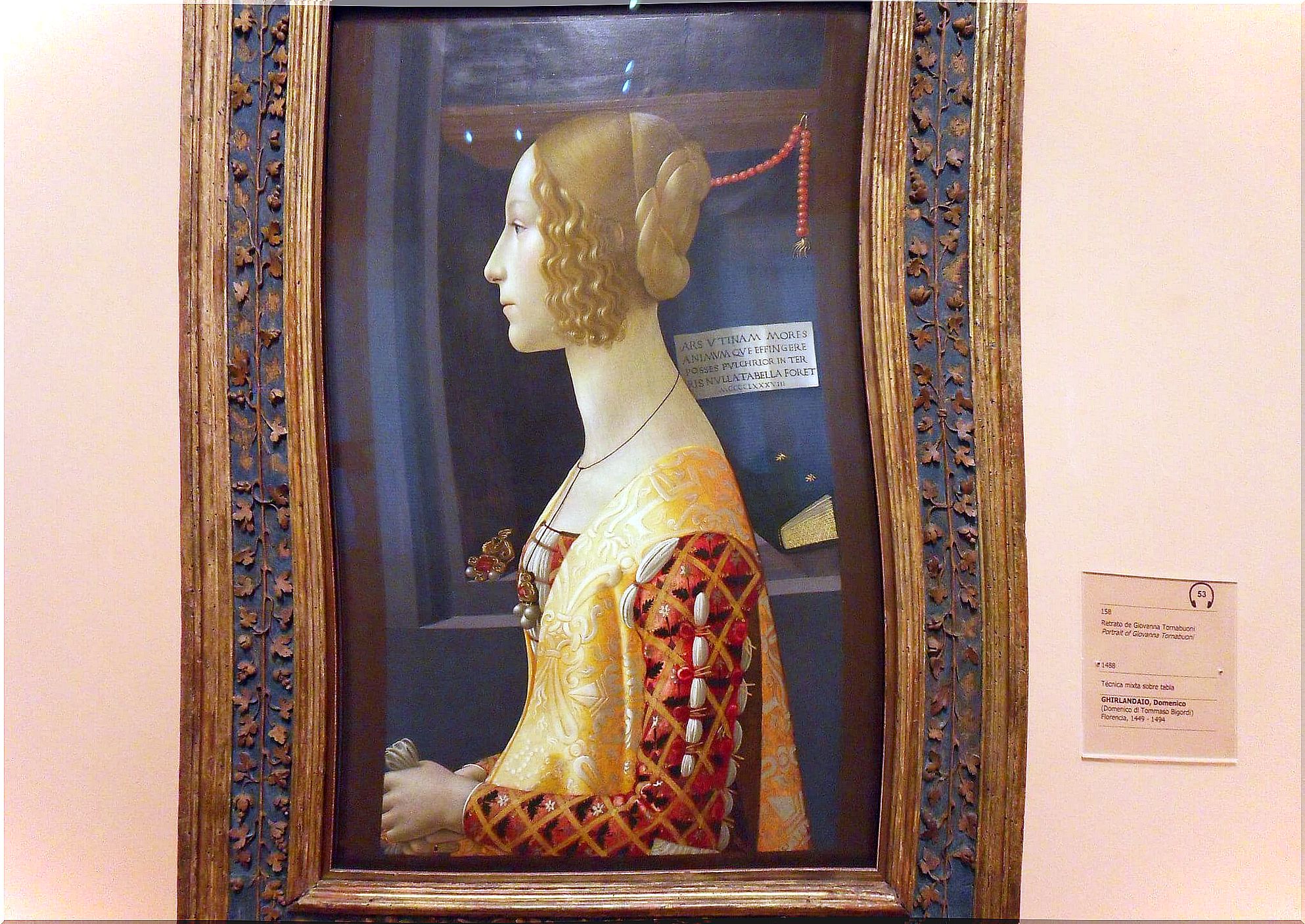 The story of the portrait of Giovanna Tornabuoni